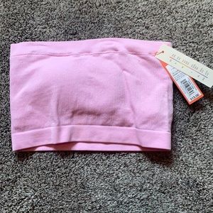 Pink tube top from Target. XS